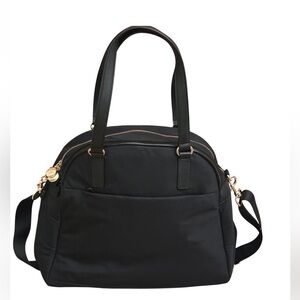 Lo & Sons O.G. Black Nylon with Gold,  Work Tote Laptop, Weekender Bag